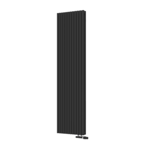 Радиатор КЗТО QUADRUM 30 V 2 1750-12 черный матовый муар, нижнее подключение